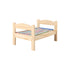 Doll's Bed and Cradle Set